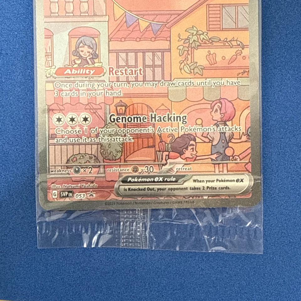 Sealed Mew ex 053 Sv: Scarlet & Violet Promo Cards Holo  - Image 3 of 4