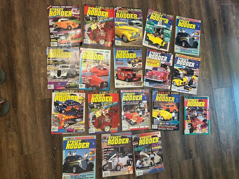 Lot Of 18 Street Rodder Magazines 1980’s. Good Condition. Very Cool