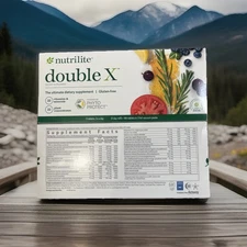 FREE SHIPPING - NEW AMWAY Nutrilite Double X Multivitamin - 31 Day Supply Refill