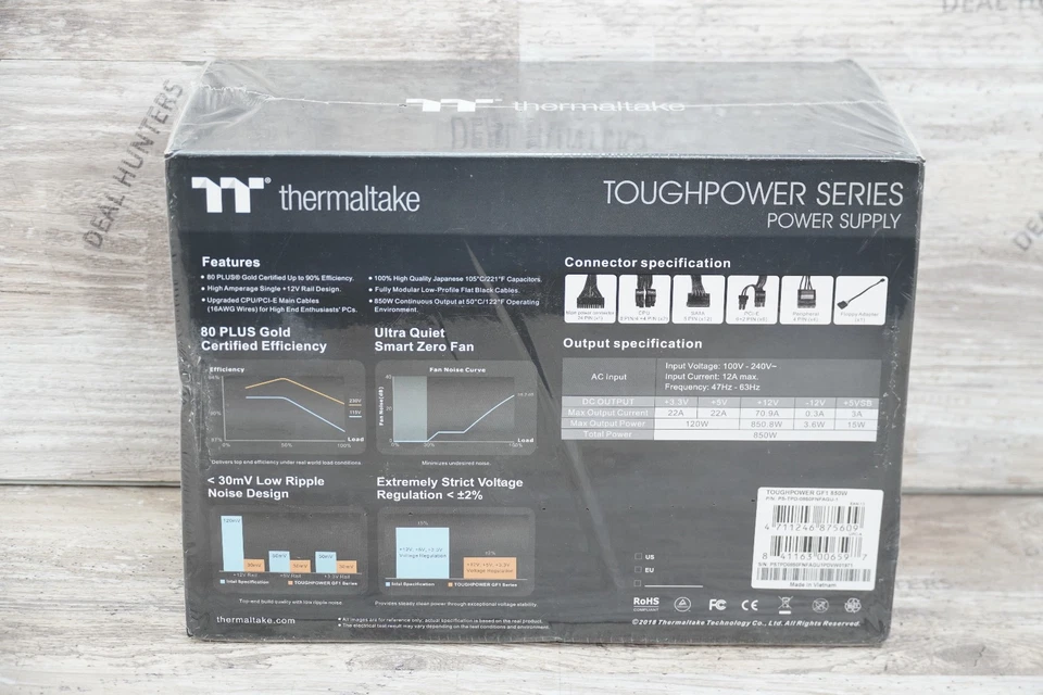 Thermaltake Toughpower GF1 850W Power Supply PS-TPD-0850FNFAGU-1- NEW/ SEALED - Image 2 of 4