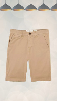 Ex Fat Face Women s Fowey Bermuda Chino Shorts in Brown Pearwood