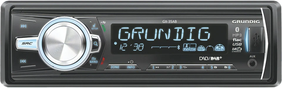 Grundig 1 DIN Autoradio Bluetooth DAB+USB AUX für Peugeot 106 1991-2003 - Bild 3 von 4