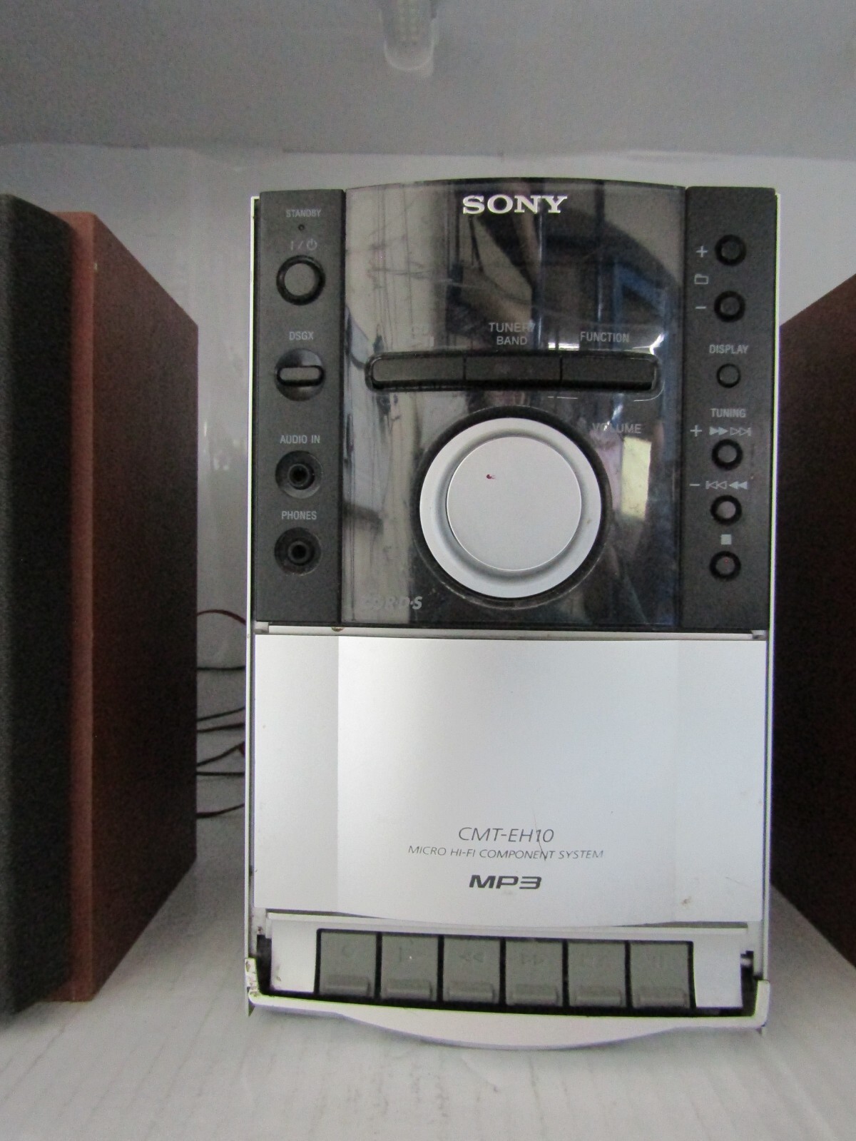 Sony CD Music System HiFi CMT EH10 Cassette Deck MP3 Tested and