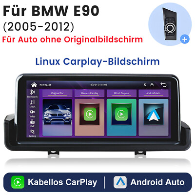 BMW 3ER E90 E91 E92 E93 Android13 10.25'' Autoradio GPS NAVI WIFI Carplay 64GB 