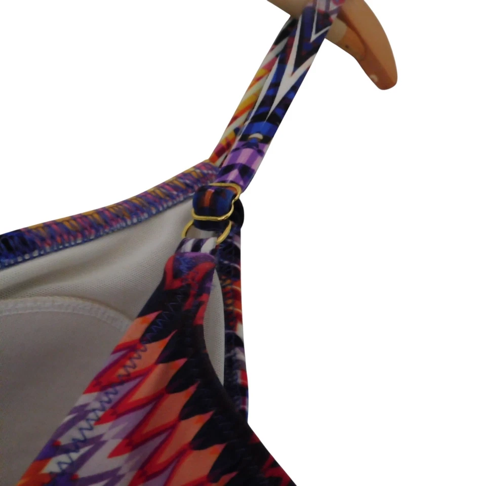 GOTTEX Women 10 Vintage One Piece Gottex Swimsuit Retro 90s Built in Bra - Image 4 of 4