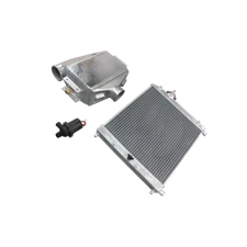 CXRacing Aluminum Water to Air Intercooler + Heat Exchanger + Pump