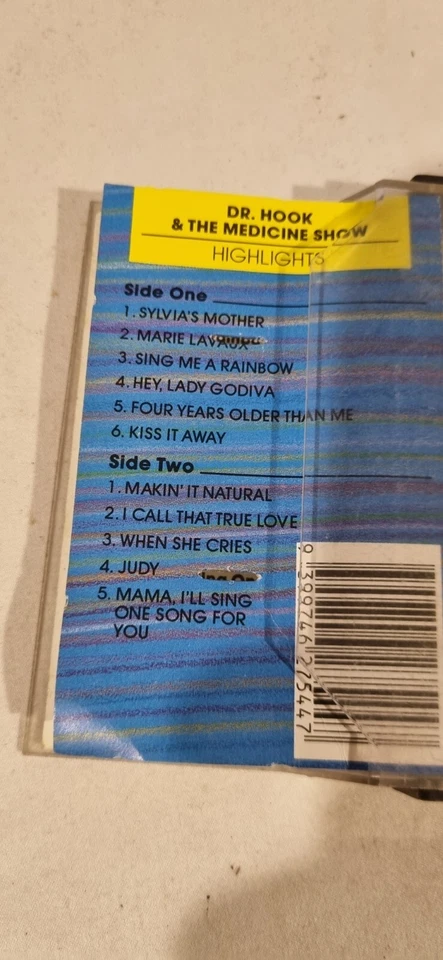 DR HOOK AND THE MEDICINE SHOW HIGHLIGHTS - AUSTRALIAN CASSETTE TAPE - Image 2 of 4