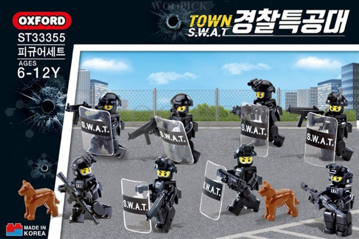 Oxford ST33354 S.W.A.T SWAT Police Suppression Armored Car Korea