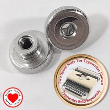 Two Thumb Nuts For An Olivetti Lettera 22 Typewriter. 1 Set of 2 Spool Nuts. thumbnail