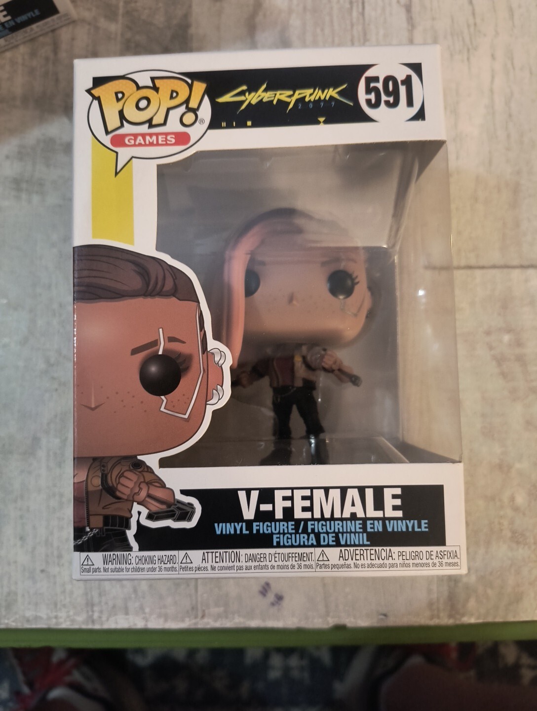 Funko Pop! Vinyl: Cyberpunk 2077 - V- Female #591