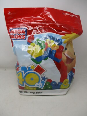 Mega Bloks 40 Piece Bag Set 8174
