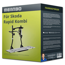 Menabo Fahrradträger Cobra Plus für Skoda Rapid Kombi Typ NH1/NH3 - 3 Fahrräder 