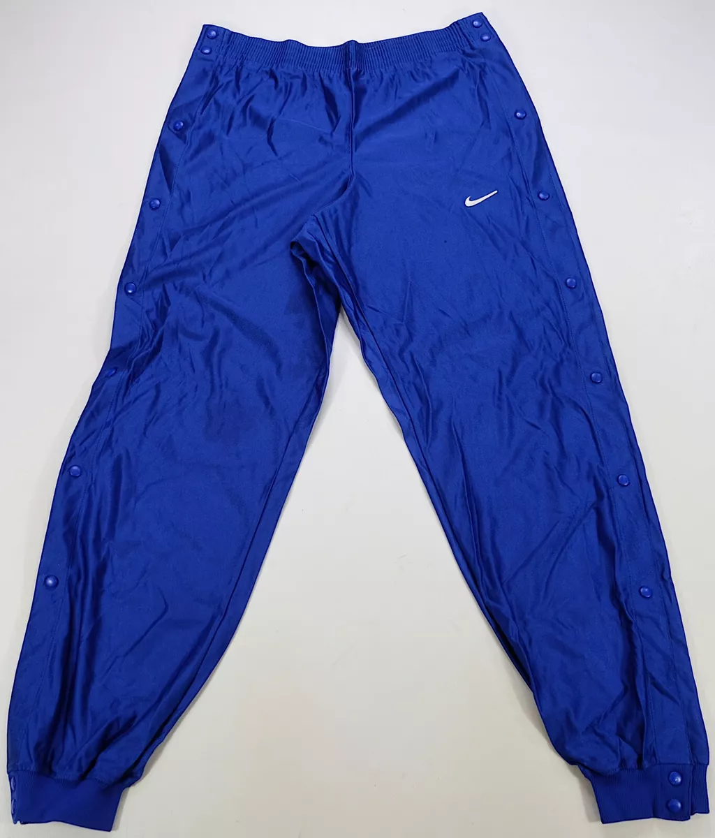 Rare Vintage NIKE Team Sports Small Swoosh Joggers Track Pants 90s 2000s  Blue L