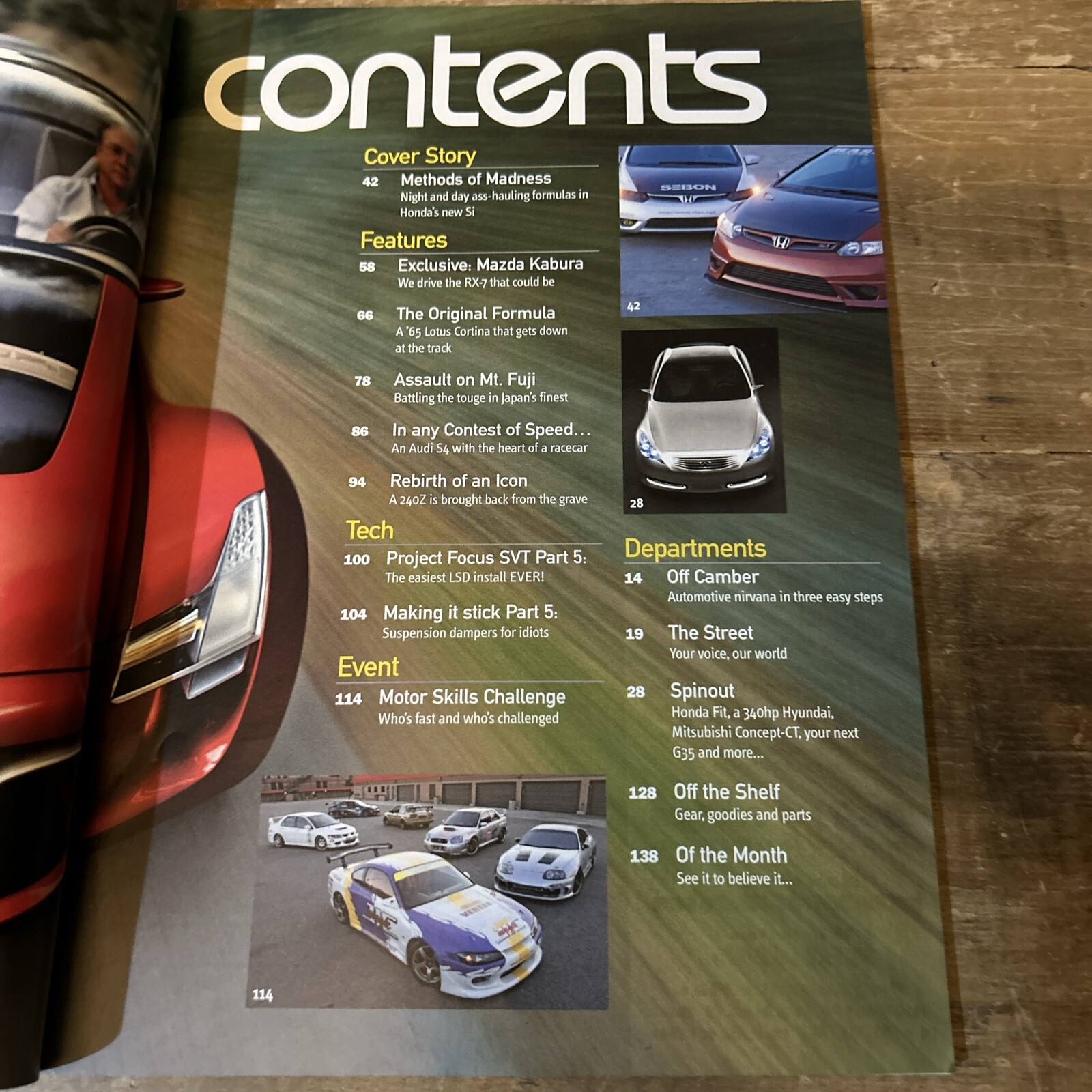 Sport Compact Car Magazine May 2006 Attacking Mt. Fuji Vol 18 No 5 eBay