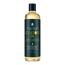 100 Pure Cold Pressed Castor Oil 16 Oz