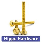 Solid Brass Slotted Pan Head Machine Screws Slot Drive Bolts M3 M4 M5 M6 DIN85