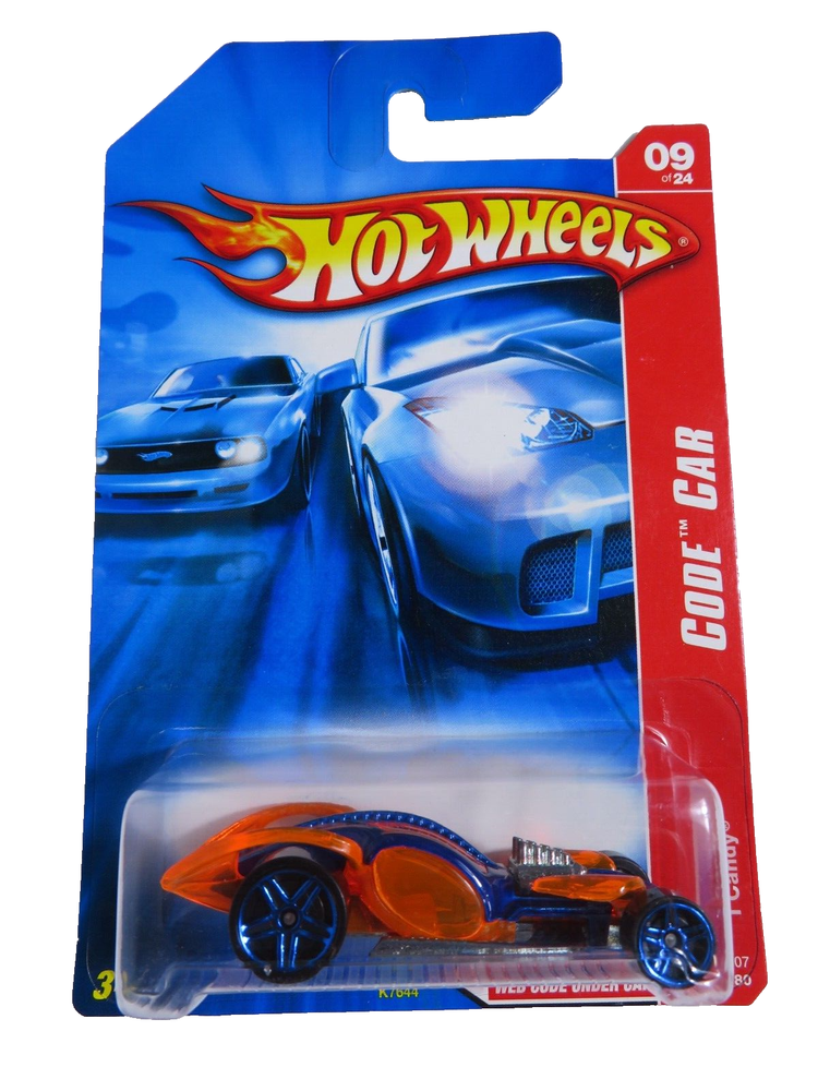 2007 Hot Wheels Code Car I CANDY - Orange #093/180
