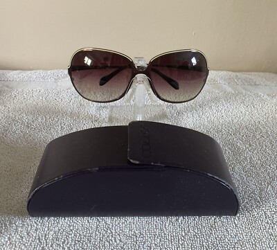Oliver Peoples Round oversized sunglasses Oliver Peoples Cassavet with Kona Gradient frame and  main image 4
