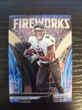 Kyle Pitts Rookie Fireworks 2021 Panini Prizm - #F-13 (RC) Atlanta Falcons