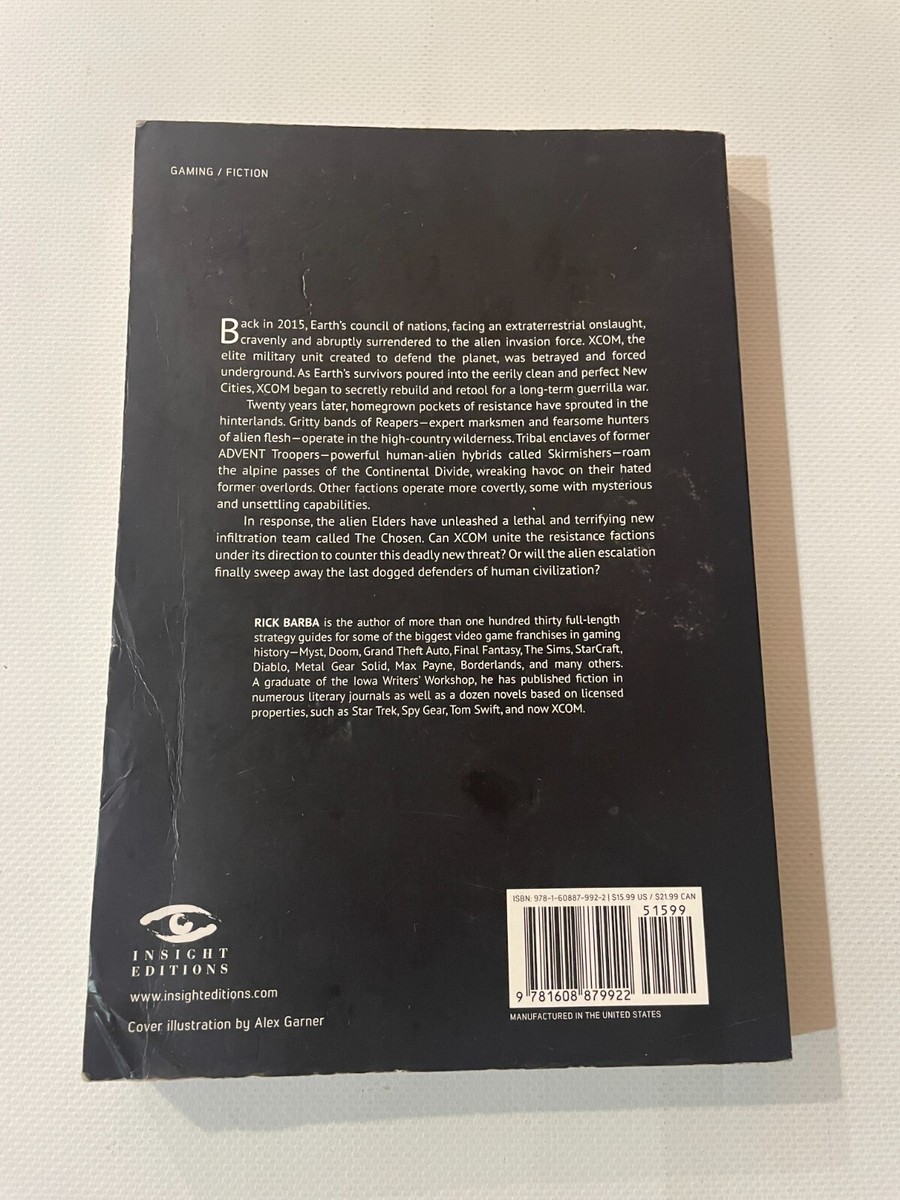 Xcom 2 Escalation Book By Rick Barba Insight Editions IncrediBuilds: