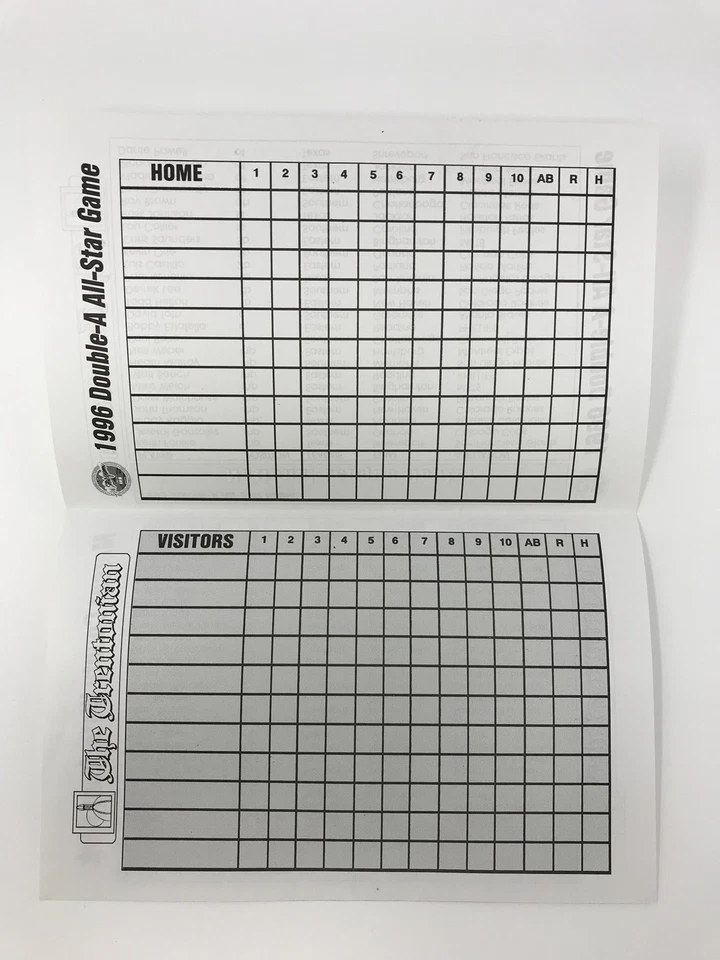 Trentonian Newspaper Special Preview July 1996 AA All-Star Game Trenton Thunder - Imagem 4 de 4