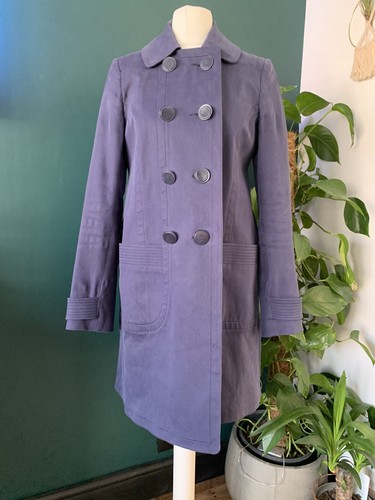 whistles navy pea coat