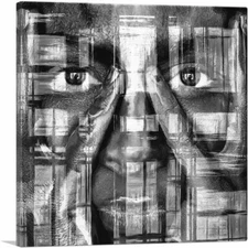 ARTCANVAS Mask Home Decor Canvas Art Print