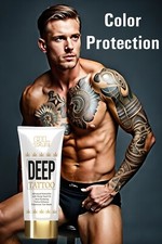QL Tan Deep Tattoo Intensifier 150 ml Farbschutz Lotion Br&auml;unungsbeschleuniger