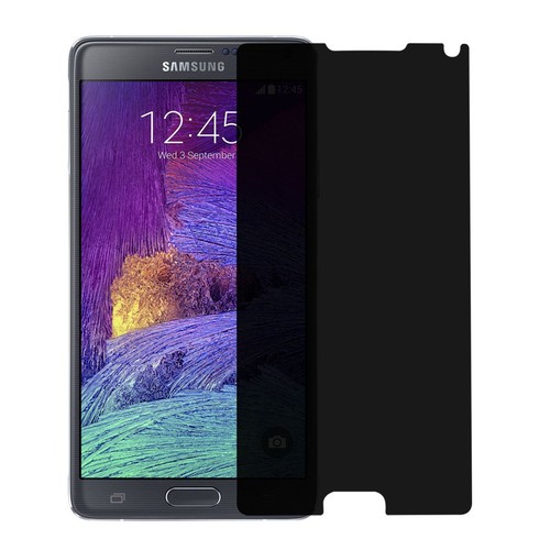 Vidrio templado privacidad 9H dureza 0,3 mm 2,5D para Samsung Galaxy Note 4 - Imagen 3 de 4