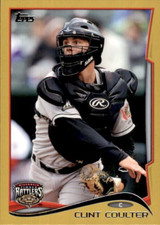 Clint Coulter 2014 Topps Pro Debut Gold #151 /50 Numbered Parallel Rookie MiLB