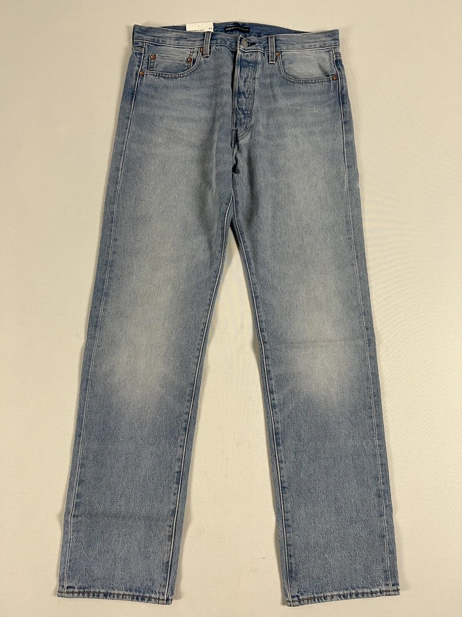 LEVIS MADE AND CRAFTED LMC 1980’S 501 JEANS INLET MEDIUM WASH 36X34 NWT