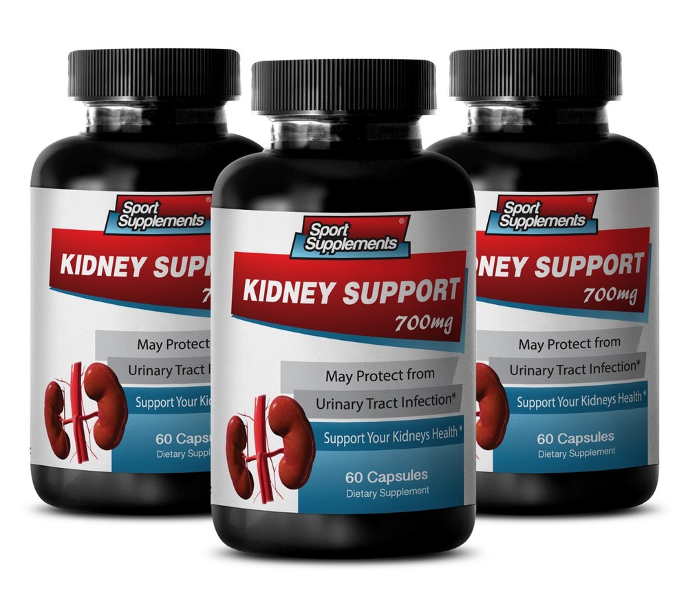 Kidney Cleanse - Kidney Support 700mg - KIDNEY FUNCTION HEALTH HERBAL PILLS 3B