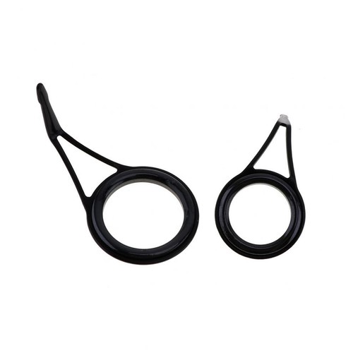 75x Ceramics Tips Steel Carbon Spinning Rod Guides Fishing Rod Repair