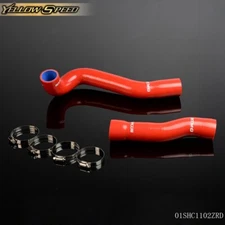 Fit For BMW E46 M3/330/328/325 1999-2006 Red Silicone Radiator Hose 2Pcs