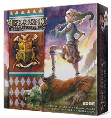 Jeu de société Miskatonic Lycée de Jeunes Filles Edge idée cadeau pour ado et adulte