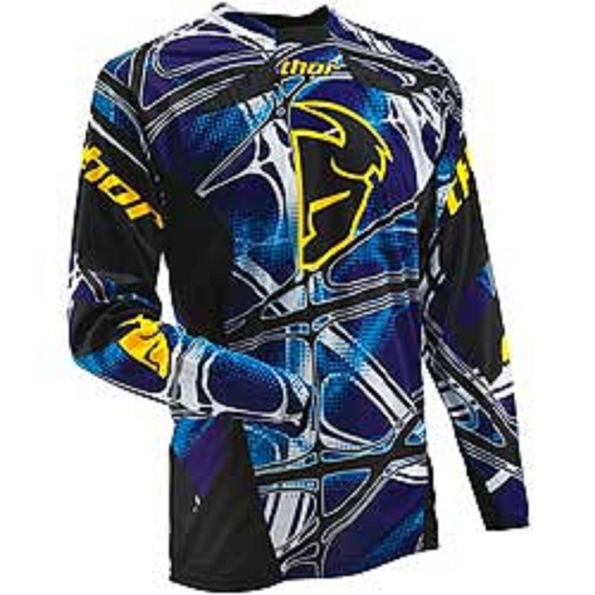 NOS THOR 2910-2508 CORE SCORPION PURPLE JERSEY PURPLE BLACK SIZE