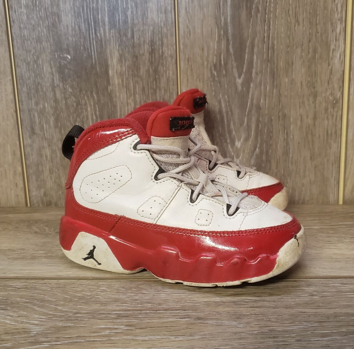 Nike Air Jordan IX 9 Retro TD White Gym Red 8C Boy/Toddler Nike Air Jordan IX 9 Retro TD White Gym Red 8C Boy/Toddler