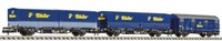Liliput L260112 3-Tlg. Set GüTerwagen, Bauart Gos-Uv 253 | Tchibo Zug | Ep.V