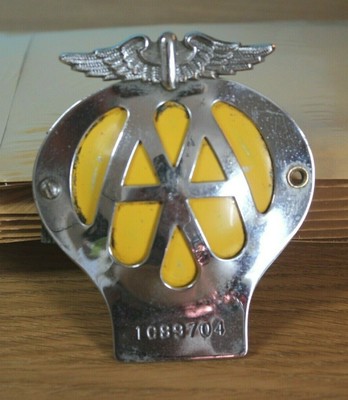 Download Vintage Original AA Membership Badge 1960s Range with ...