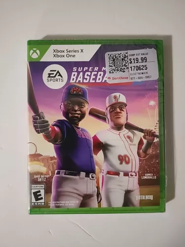 EA Sports Super Mega Baseball 4 - Xbox Series X Xbox One SEALED Video Game
