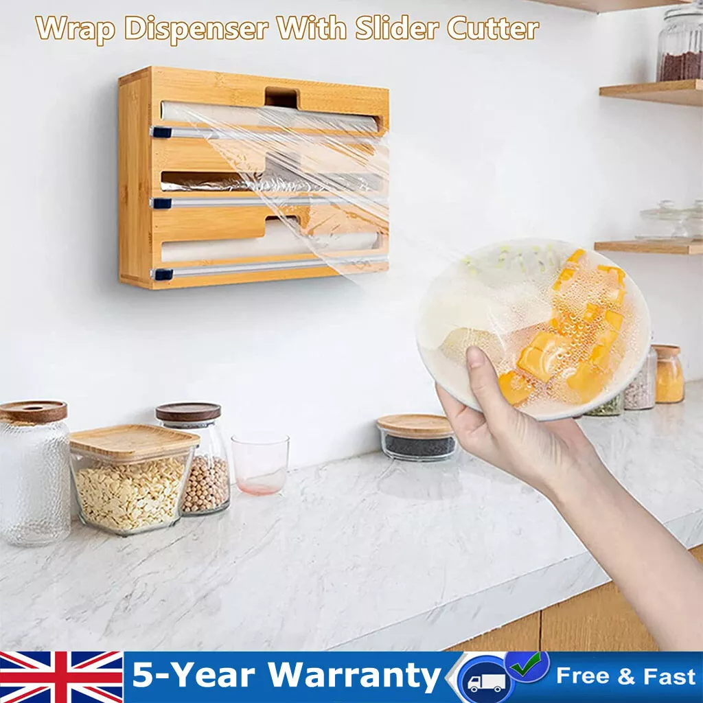 Kitchen best sale wrap dispenser