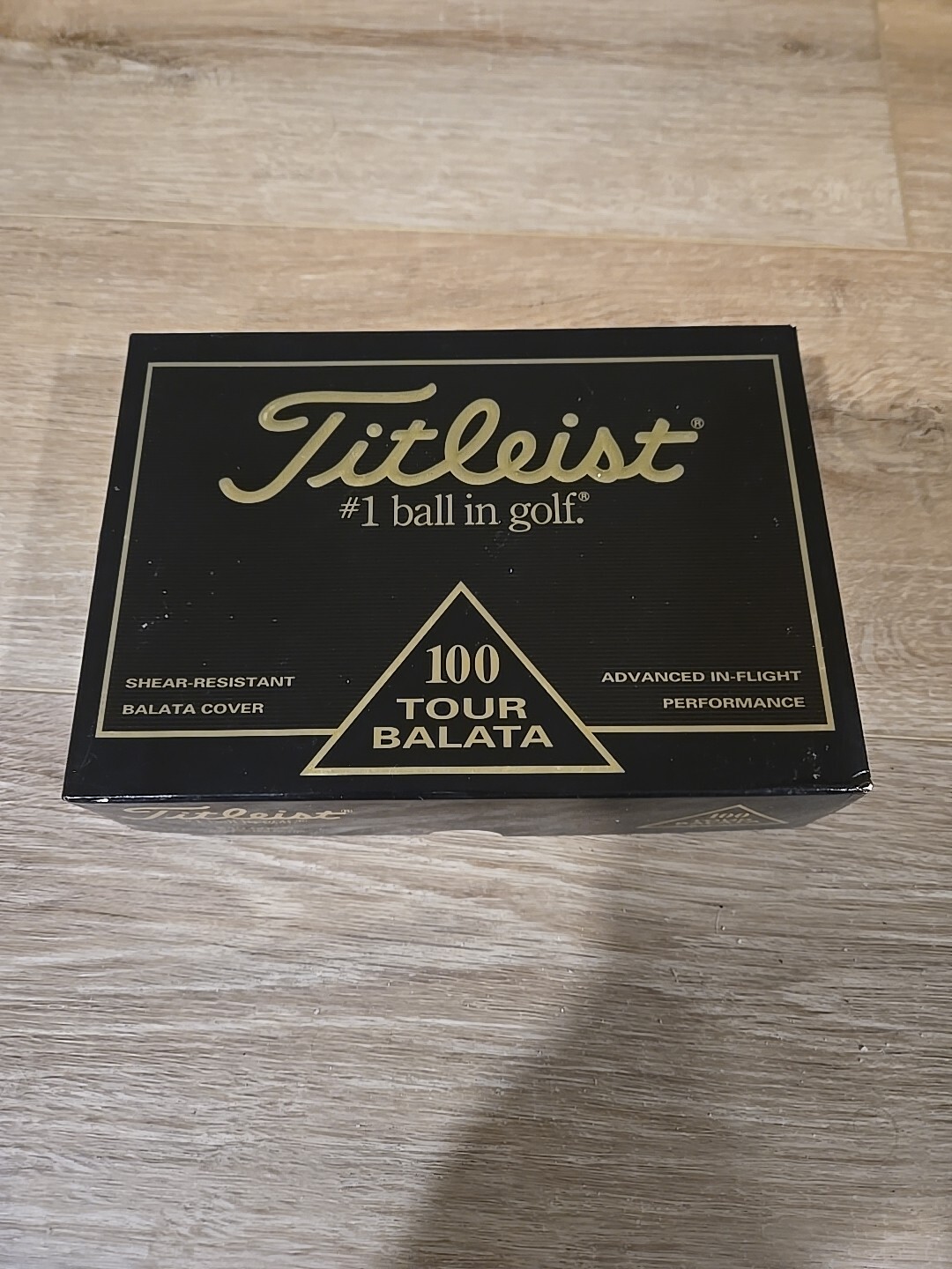 1 Dozen Titleist Tour Balata 100 GOLF Balls NASCAR Winston Cup NOS