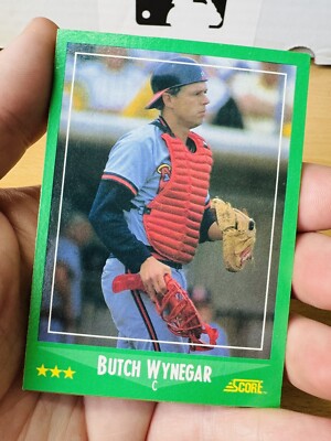 BUTCH WYNEGAR CALIFORNIA ANGELS 1988 PUNKTZAHL BASEBALLKARTE #355