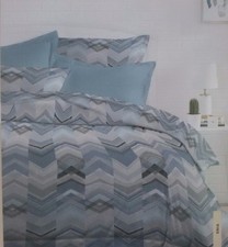 Parure copripiumino matrimoniale due piazze in cotone microfibra Art.Enia.A992