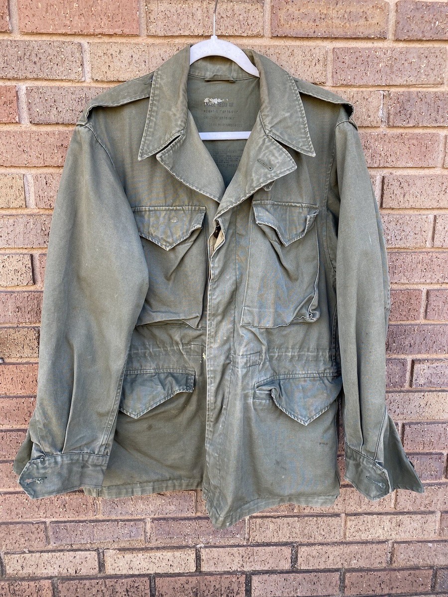 ▪️50’s【MILITARY】VINTAGE JACKET 1950s Vintage Field Jacket M-1950 Army Military US ARMY Coat