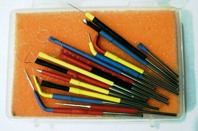 New 15 Pieces RF Electrodes Tips Skin Surgery RF Electrode Cautery Tips TYW