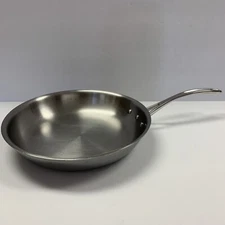 Calphalon Fry Pan Skillet 10” Stainless Steel Induction Ready Dishwasher Safe