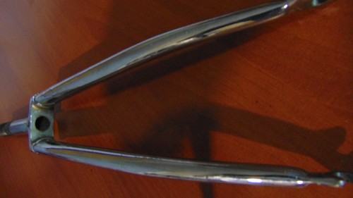 ROAD STEEL FORK VINTAGE COLUMBUS STEEL VINTAGE CAMPAGNOLO DROP OUT 50 CTC - Picture 3 of 9