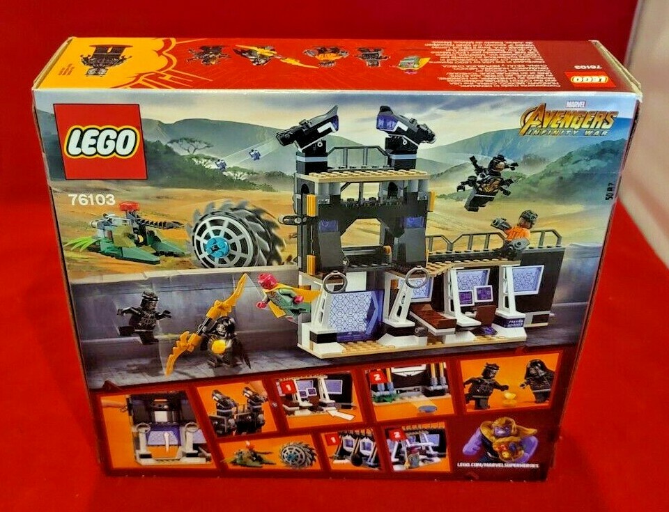 NEW SEALED Lego 76103 Marvel Super Heroes Black Panther w/Mind