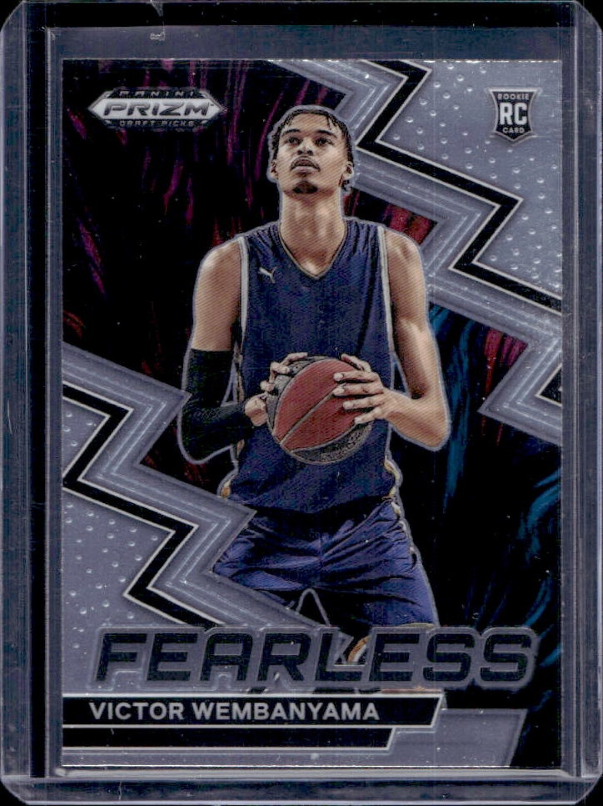 2023-24 Prizm Draft Picks Victor Wembanyama Fearless RC Rookie #1 USA